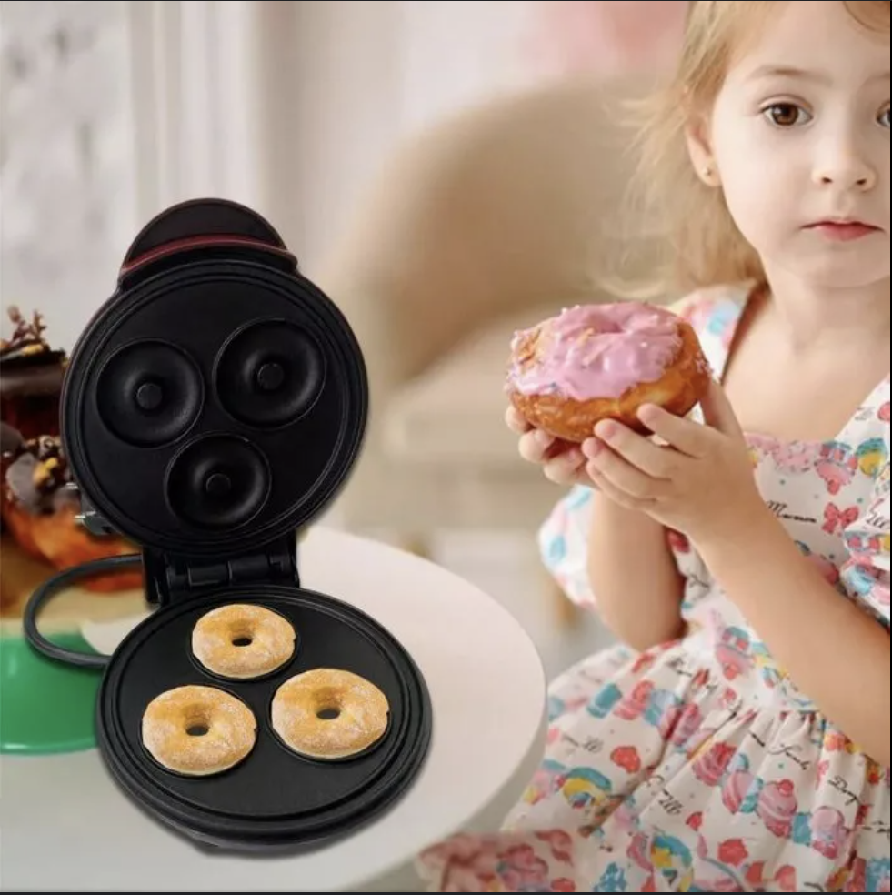 Mini Maquina Donas Rosquillas 3 Puestos